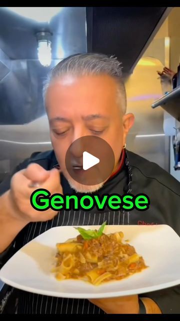 Chef Luca Corleone Fontanarosa on Instagram: "Genovese, a traditional Neapolitan meat sauce. It used to be a white ragù until tomatoes made it into Europe in the 17th century. #genovese #neapolitan #ragu #italianfood #mangiareitaliano #ciboitaliano #recipeoftheday #meatlover #italianchef #napoli #italia #cheflucacorleone #timetoplate" Neapolitan Ragu, Abruzzo Recipes, Italian Chef, Meat Sauce, Meat Lovers, Recipe Of The Day, 17th Century, Italian Recipes, Made It