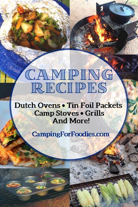 Dutch Oven Recipes For Camping, Camp Stove Recipes, Stove Recipes, Recipes For Camping, Cooking Camping, Camping Menu, Best Camping Meals, Foil Dinners, Foil Packet Meals