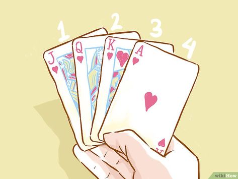 3 Ways to Play Bridge - wikiHow Bridge Rules, Bridge Card Game, Play Bridge, Bridge Game, Classic Card Games, Bridge Card, Ins And Outs, Traditional Games, Skills To Learn