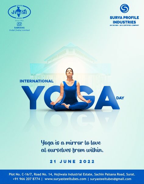 Yoga Day Post 
#yoga #yogaads #yogapost #creativeyoga #shivgraphicdesigner
#socialmediayoga #socialmediayogaads #socialmediayogapost International Yoga Day Poster Design, Yoga Day Social Media Post, Yoga Day Creative Post, Yoga Creative Ads, Yoga Day Creatives, International Yoga Day Creative Ads, Yoga Day Post, Yoga Day Creative Ads, Yoga Day Creative