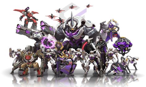 Null Sector Lineup Art - Overwatch 2 Art Gallery Overwatch Robot, Robot Ideas, Cool Robots, Arte Robot, Overwatch 2, Robots Concept, Robot Art, Robot Concept Art, Animation Series