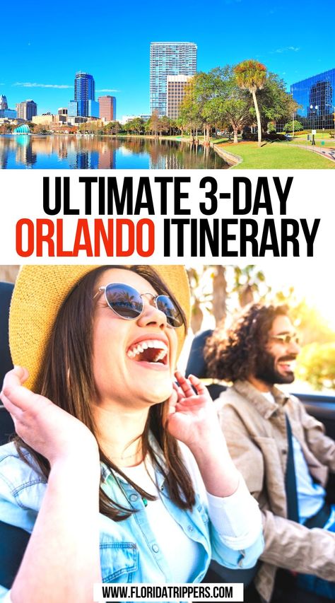 Ultimate 3-Day Orlando Itinerary Orlando Florida Things To Do In November, Orlando Trip Planning, Orlando Florida Things To Do, Orlando Itinerary, Florida Vacation Destinations, Orlando Florida Vacation, Universal Studios Orlando Trip, Things To Do In Orlando, Florida Travel Guide