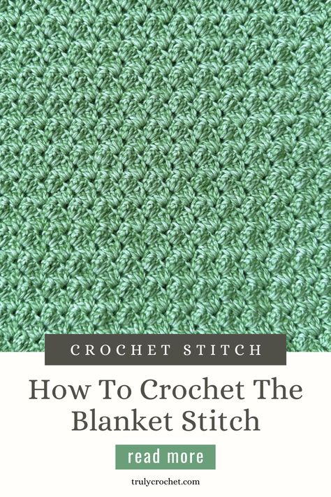 the blanket stitch Dc Blanket Crochet, Crocheted Blanket Stitch, Single Double Crochet Blanket, How To Do The Blanket Stitch, Seed Stitch Crochet Blanket, Two Single Crochet Stitch, Easy Textured Crochet Blanket, Crochet Blanket Stitch Pattern Free, No Hole Crochet Blanket Patterns