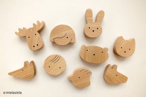 You can choose ANY 4 wooden fridge magnets.    Girl, Boy, Hare ,Fox, Bear, Moose, Bird, Dog, Cat    Size (approx.): 1,7 x 1,4 (4 x 3,5cm)    Made from Kids Wall Hooks, Baby Drawer, Baby Animals Nursery, Nursery Drawer, Animal Hooks, Nursery Dresser, Handmade Wooden Toys, Wooden Magnets, Animals Nursery