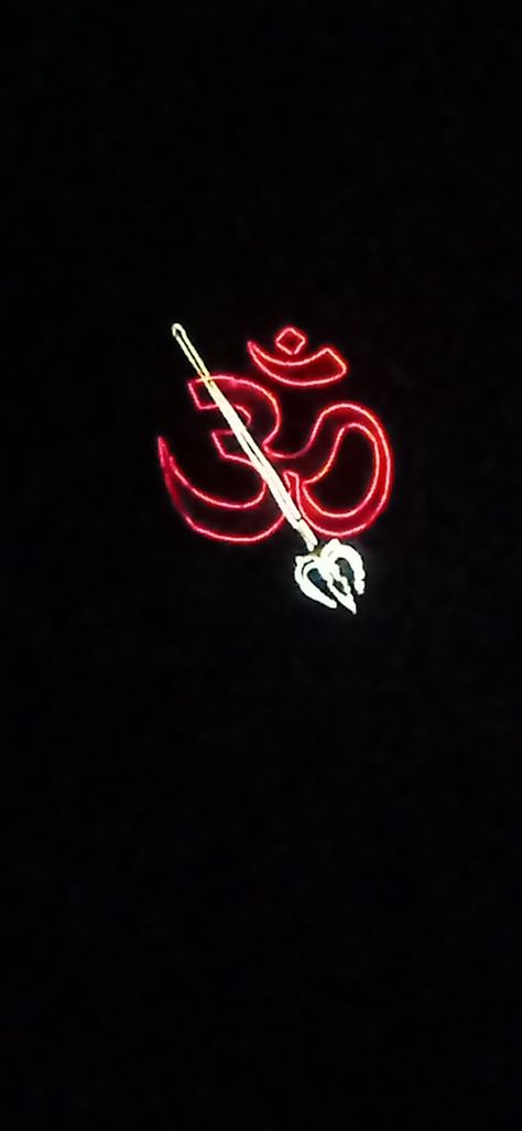 Photo of om symbol .Clicked in Vijayawada Durga Temple at night. Creation Logo Png, Durga Temple, Black Wallpaper Iphone Dark, Good Instagram Captions, Om Symbol, Black Wallpaper Iphone, Black Wallpaper, Instagram Captions, Ganesha