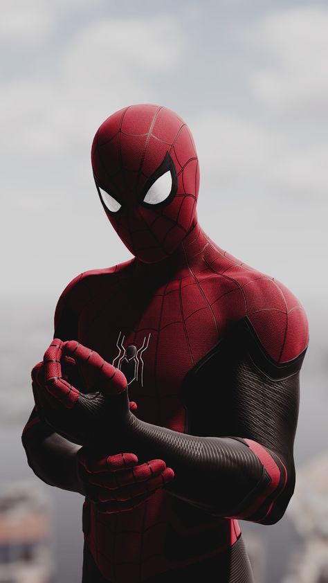 Wallpaper Spider Man, Image Spiderman, Superhero Poster, Iron Man Avengers, Spiderman Spider, Spiderman Artwork, Spiderman Pictures, Avengers Wallpaper, Tom Holland Spiderman