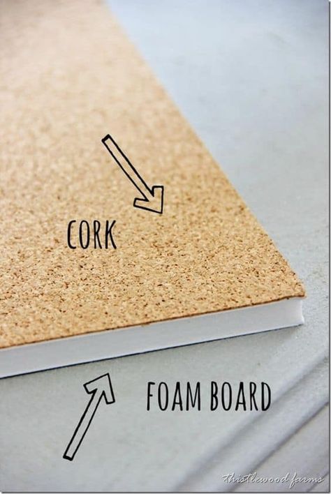 28 Insanely Creative DIY Cork Board Projects For Your Office Cork Board Projects, Cork Board Ideas, Cork Board Wall, Diy Cork Board, Diy Cork, Framed Cork Board, Cork Boards, Cork Wall, Cork Diy