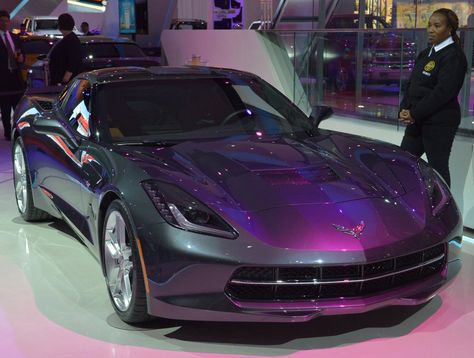 Purple Corvette, Lavender Car, Car Paint Colors, Corvette C3, Purple Car, Corvette C8, Purple Wrap, Racun Shopee, Chevrolet Corvette Stingray