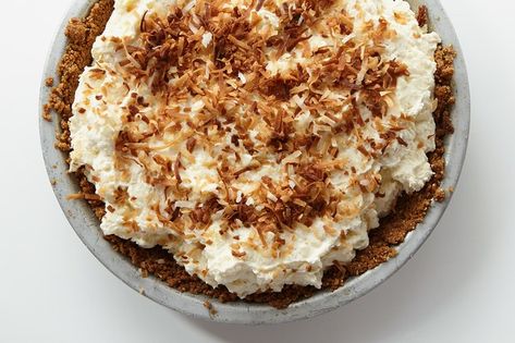 Coconut Rice Pudding Pie recipe | Epicurious.com Epicurious Recipes, Coconut Rice Pudding, Pudding Pie, Cooking Jasmine Rice, Pudding Pies, Best Pie, Popular Desserts, Coconut Rice, Rice Pudding