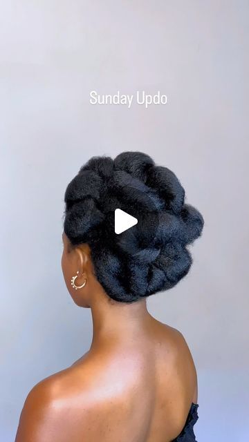 Lesley lee on Instagram: "Sunday Updo Tutorial!!!!!!  #naturalhair#4chairchicks #naturalupdo" Natural Hair Updo Tutorial, Natural Updo, Hair Updos Tutorials, Hair Tuck, Updo Tutorial, Ponytail Bun, Natural Hair Updo, Hair Updo, Hair Updos