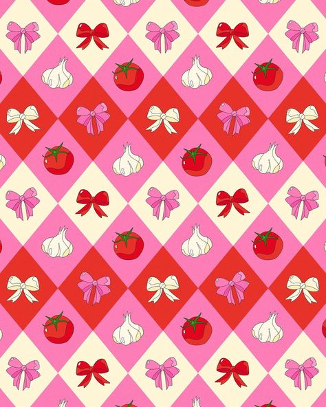 Some like it garlicky 🧄🎀 #mnnfrr #valentinememes #patternillustration #garlicfarm #aglioolio Wallpapers Colorful, Iphone Decor, Apple Heart, Art Content, Valentines Memes, Valentines Illustration, Valentines Patterns, Tablet Wallpaper, Pattern And Decoration