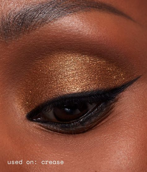 shade: lunar eclipse cinnamon brown cream Bombshell Makeup, Lipstick For Dark Skin, Bright Eye Makeup, Everyday Makeup Tutorials, Bold Makeup Looks, Makeup For Black Skin, Brown Skin Makeup, Cinnamon Brown, Bold Makeup