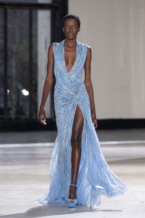 Spring 2023 Haute Couture: Tony Ward’s Stardust Voyage — CoutureNotebook Fall 2023 Couture, Cher Outfits, Tony Ward Couture, 2023 Couture, Couture Evening Dress, Tony Ward, Spring Summer 2023, Couture Week, Color Analysis