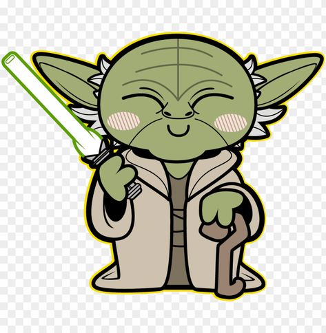 Yoda Clipart, Character Movie, Star Wars Meme, Star Wars Character, Star Wars Quotes, Master Yoda, Star Wars Drawings, Birthday Star, Star Wars Birthday