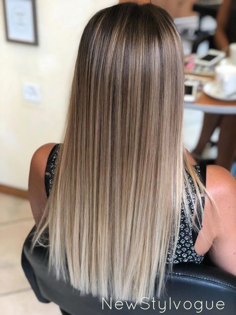 Balayage Ombre, The Back, Balayage, Blonde Hair, Blonde, Hair