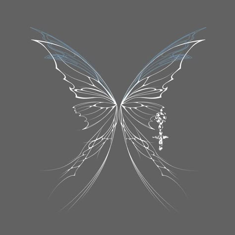 Small Line Art Tattoos, Small Line Art, Butterfly Wings Tattoo, Wings Tattoo Ideas, Fairy Wing Tattoos, Butterfly Wing Tattoo, Wing Tattoos On Back, Tattoos Butterfly, Wing Tattoo Designs