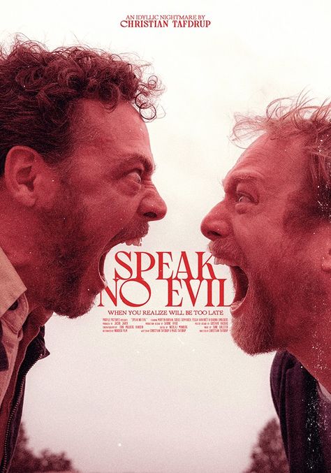 Speak No Evil Movie, Ready Or Not Movie, Closer Movie, Pure Evil, Speak No Evil, Best Horror Movies, Random Inspiration, Movie Poster Wall, No Evil