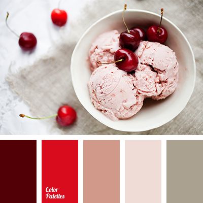 burgundy and gray colors, dark gray color, dark-red color, gray and burgundy… Cherry Nice Cream, Cherry Ice Cream Recipe, Cherry Ice Cream, Cherry Coconut, Heart Palpitations, Ice Cream At Home, Coconut Ice Cream, Dessert Aux Fruits, Fruit Shop