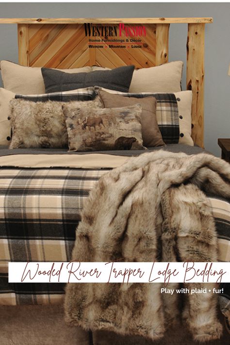 Wood River, Barnwood Furniture, Black Forest Decor, Full Duvet Cover, Rustic Bedding, Cabin Style, Duvet Covers Twin, King Duvet Cover, Furniture Covers