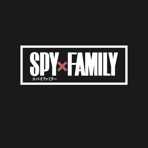 COOL SPY X FAMILY LOGO DESIGN Spy X Family Logo, Family Logo Design, Spy X Family Wallpapers, Anime Graphic Design, Family Slogan, Family Shirt Design, Name Tag Design, Family Logo, Shirt Design Ideas