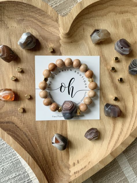 Convention Gifts, Essential Oil Jewelry, Persian Gulf, Oil Diffuser Bracelet, Essential Oil Diffuser Bracelet, Jw Gifts, Gems Bracelet, Diffuser Jewelry, Botswana Agate