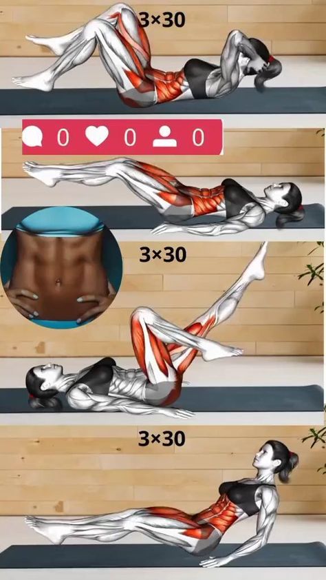 Workout Tutorial, Abs Workout Program, Workout Program Gym, Abs And Cardio Workout, Full Body Gym Workout, Abs Workout Routines, Workout Without Gym, Bodyweight Workout Beginner, Weight Workout Plan