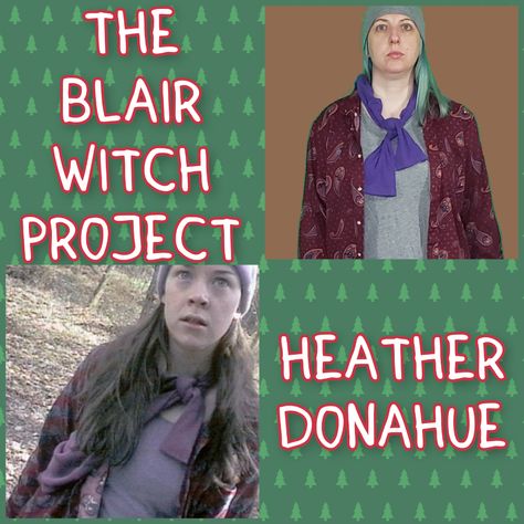 The Blair Witch Project: Heather Donahue – Thrifty Subversion Blair Witch Costume, Blair Witch Project Aesthetic, Heather Donahue, Movie Character Outfits, The Blair Witch Project, Creepy Baby Dolls, Witch Props, Red Button Down Shirt, Blair Witch Project