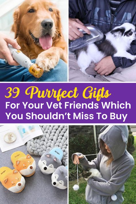 Only sweet-talking is not enough, and you have to show your appreciation, gratitude, and thankfulness with the above-mentioned 39 gift ideas for veterinarians Gift Ideas For Veterinarian, Gift For Veterinarian, Veterinarian Graduation, Best Retirement Gifts, Cat Groomer, Animal Doctor, Volunteer Gifts, Volunteer Appreciation, Gifts For Veterinarians