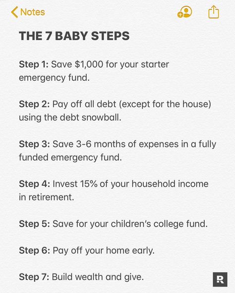 Budget Makeover, Dave Ramsey Baby Steps, Aesthetics Quote, College Fund, Debt Snowball, Financial Strategies, Boss Life, Show Me The Money, One Step At A Time