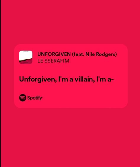 #spotify #lyrics #unforgiven #lesserafim Lesserafim Lyrics, Le Sserafim Lyrics, Unforgiven Lesserafim, Kpop Spotify Lyrics, Emotional Lyrics, Spotify Song Lyrics, New Year New Life, K Pop Lyrics, Kpop Lyrics