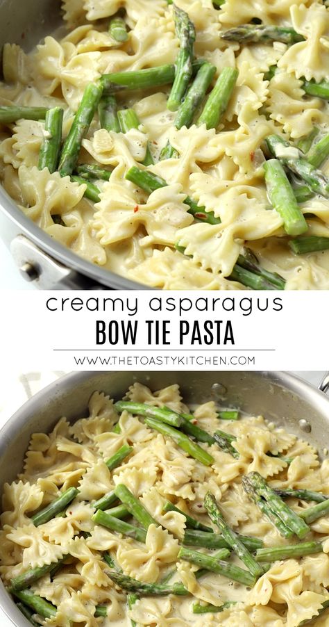 Bow Tie Pasta Recipes, Pasta Asparagus, Asparagus Pasta Recipes, Pasta Recipes Easy, Bow Tie Pasta Recipe, Pasta With Asparagus, Best Asparagus Recipe, Asparagus Recipes Baked, Grilled Asparagus Recipes