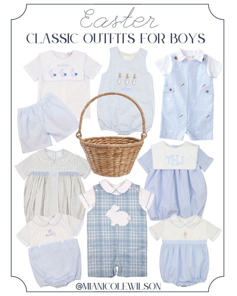 Easter outfits for boys Easter Baby Boy Outfit, Newborn Boy Easter Outfit, Easter Boy Outfits, Baby Boy Easter Outfits, Toddler Easter Outfit, Outfits Classic Style, Toddler Boy Easter Outfit, Easter Outfit Ideas, Boy Easter Outfit