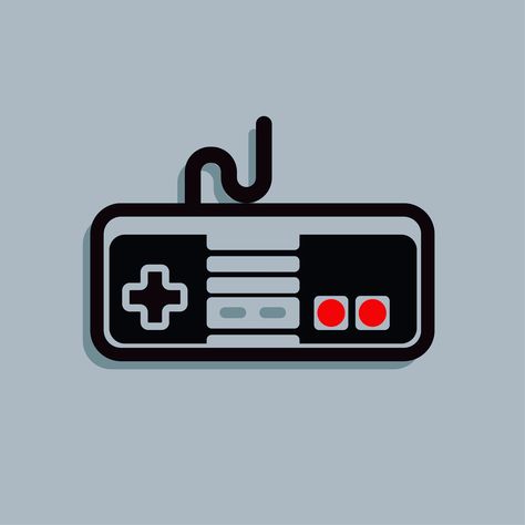 NES controller Nes Controller Tattoo, Nes Tattoo, Nintendo Logo, Nes Controller, Japanese Stuff, Iphone Wallpaper Pattern, Retro Games, Nintendo Nes, Wallpaper Pattern