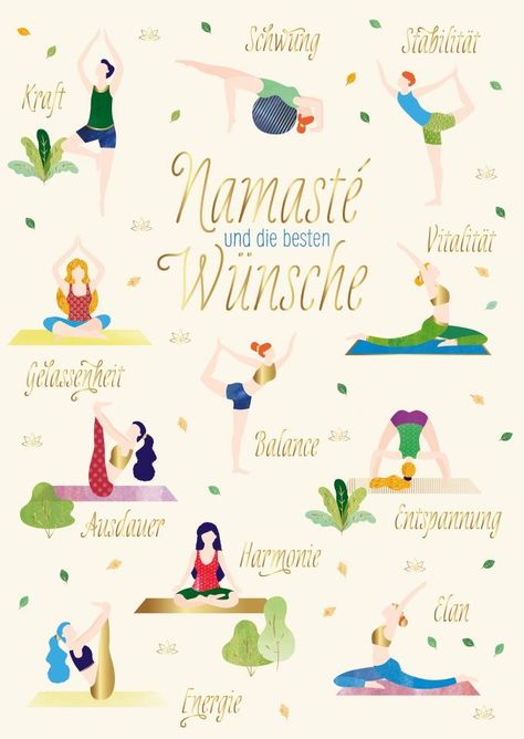 Yoga Positionen, Yoga Kunst, Womens Power, Namaste Yoga, Yoga Routine, Yoga Meditation, Powerful Women, Diy Cards, Namaste