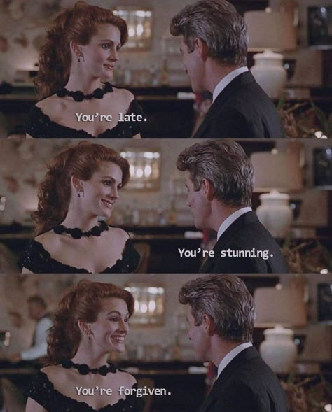 Pretty Woman Movie, Pinup Doll, Beau Film, Most Paused Movie Scenes, Film Scenes, Favorite Movie Quotes, The Pause, Chick Flicks, Movie Lines