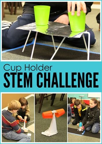 Cup Holder STEM Challenge:  build the tallest structure possible that will hold up 2 cups as far apart as possible. Apple Stem Activities Elementary, Help Harry Stem Activity, Force Stem Activities, 3rd Grade Stem Challenge, Apple Stem Challenge, Stem Challenges Elementary Team Building, September Stem Activities Elementary, Stem Games Elementary, High School Stem Projects