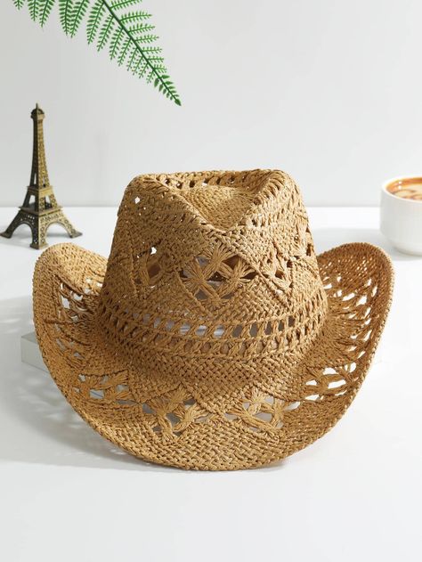 Sombrero Cowboy, Straw Cowgirl Hat, Summer Straw Hat, Straw Hat Beach, Chapeau Cowboy, Straw Cowboy Hat, Straw Sun Hat, Sun Protection Hat, Casual Cap