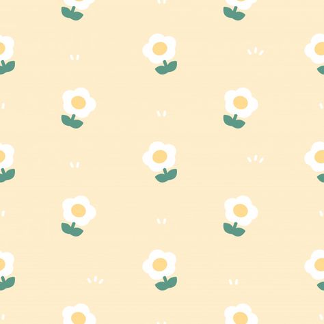 Cute flowers seamless pattern background | Premium Vector #Freepik #vector #pattern #flower #wallpaper #seamless-pattern Cute Flowers, A Wallpaper, Pattern Background, Flower Pattern, Seamless Pattern, Premium Vector, Flowers, Green, Pattern