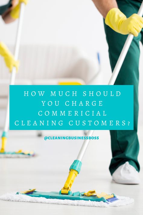 If you are just getting started gaining business for your commercial cleaning company, it is easy to get confused about pricing. There is a lot of mixed information out there about how much you should charge clients to clean their offices or other spaces. The reason that estimates seem to vary so much is that there are many ways that you can go about arriving at your numbers depending on your business in particular, the area that you live in, and how long you have been in business. It is up to y Cleaning Office Business, How To Get Commercial Cleaning Contracts, Commercial Cleaning Tips, Cleaning Supplies For Business, Commercial Cleaning Hacks, Commercial Cleaning Business Price List, Commercial Cleaning Business Pricing, Cleaning Company Marketing, Commercial Cleaning Checklist