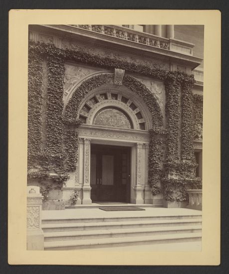 images for View of Exterior of Cornelius Vanderbilt residence at 1 West 57th Street in New York City Vanderbilt Houses, Nyc Mansions, New York Mansion, Cornelius Vanderbilt, Vanderbilt Mansions, Victorian Photos, Smithsonian Institution, Gilded Age, New York Street