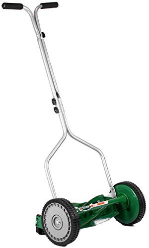 Scotts Outdoor Power Tools 304-14S 14-Inch 5-Blade Push Reel Lawn Mower, Green Scotts Outdoor Power Tools Manual Lawn Mower, Reel Lawn Mower, Electric Mower, Reel Mower, Lawn Edger, Push Lawn Mower, Lawn Mower Tractor, Playground Ideas, Push Mower