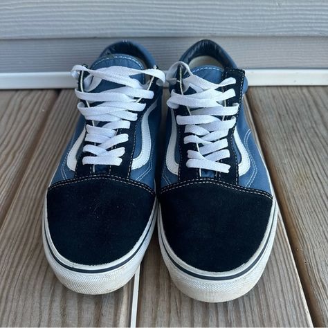 Black & Blue Vans Blue Vans, Black Blue, Blue Black, Closet, How To Wear, Fashion Tips, Blue, Clothes Design, Black