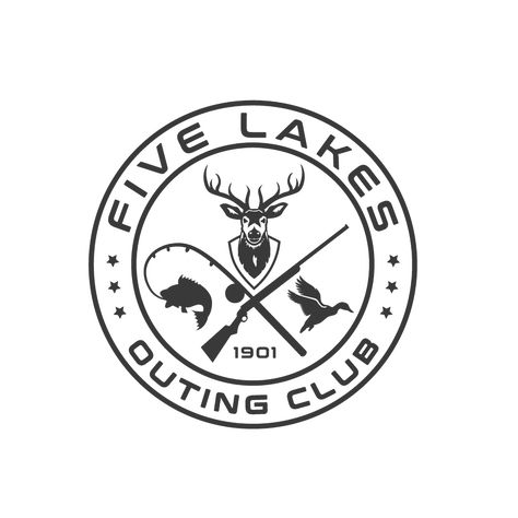 Hunting Club Logo, Deer Hunting Logo, Archery Logo, Hunting Logo, Golden Ratio Logo, Traditional Logo, Hunting Shop, Hunting Club, Farm Logo