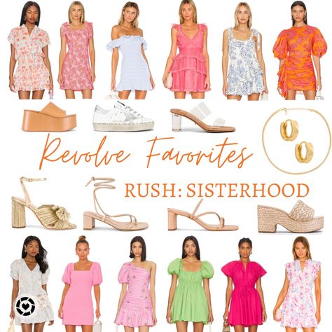 Sisterhood Round Dress, Sisterhood Sorority Outfits, Uf Rush Week Outfits, Sorority Recruitment Outfits Sisterhood, Preference Dresses Sorority, Alabama Rush Outfits, Ole Miss Rush Outfits, Sisterhood Day Recruitment Outfits, Rush Preference Dresses