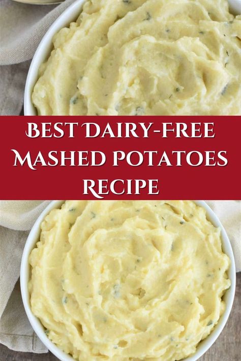 Dairy Free Mashed Potatoes The Best Vegan Mashed Potatoes, Gluten Free Dairy Free Thanksgiving Recipes Easy, Creamy Dairy Free Mashed Potatoes, Gluten Free And Dairy Free Thanksgiving, Gf Df Mashed Potatoes, Non Dairy Mashed Potatoes Recipe, Gluten And Dairy Free Potato Recipes, Gluten Free Dairy Free Mashed Potatoes, Creamy Vegan Mashed Potatoes