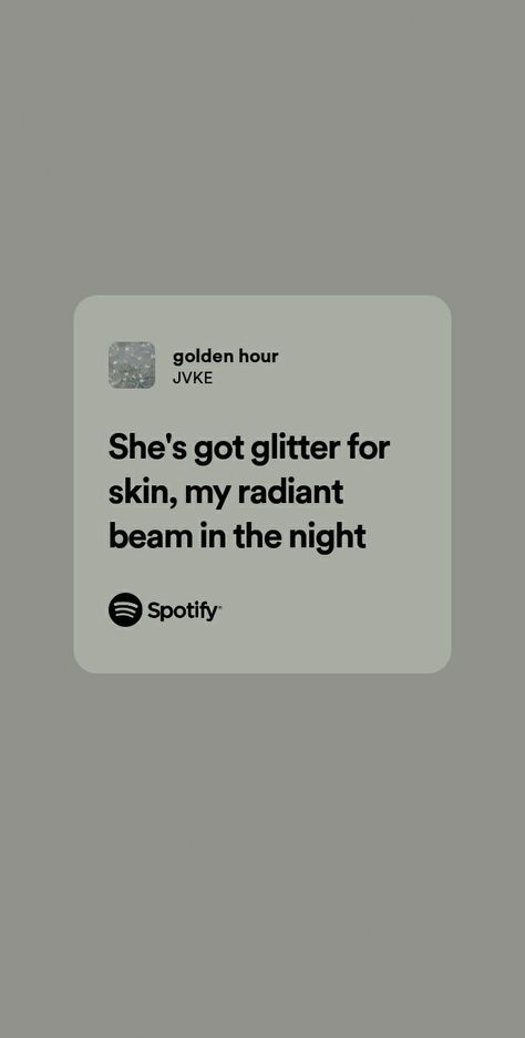 JVKE
GOLDEN HOUR 
Aesthetic wallpaper
Spotify lyrics wallpaper Golden Hour Lyrics Wallpaper, Jvke Spotify Wallpaper, Jvke Spotify Lyrics, Jvke Golden Hour Wallpaper, Golden Hour Aesthetic Wallpaper, Golden Hour Lyrics, Aesthetic Wallpaper Spotify, Music Homescreen, Spotify Lyrics Wallpaper