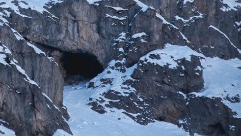 Icy Cave At Peak Of Andes Mountains Now Sole Remaining Place On Earth Where You Can Escape This Mountain Cave, Storm Kings Thunder, Dragon Cave, Cave Entrance, Andes Mountains, Rpg Map, Free Yourself, Calm Your Mind, The Cave