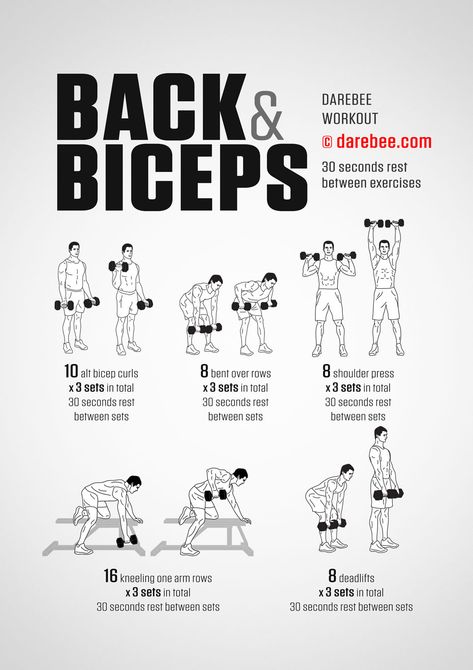 Back Biceps Workout, Back And Biceps Workout, Biceps Workout At Home, Pull Up Challenge, One Arm Row, Fitness Challenges, Buddy Workouts, Wednesday Workout, Motivation Exercise