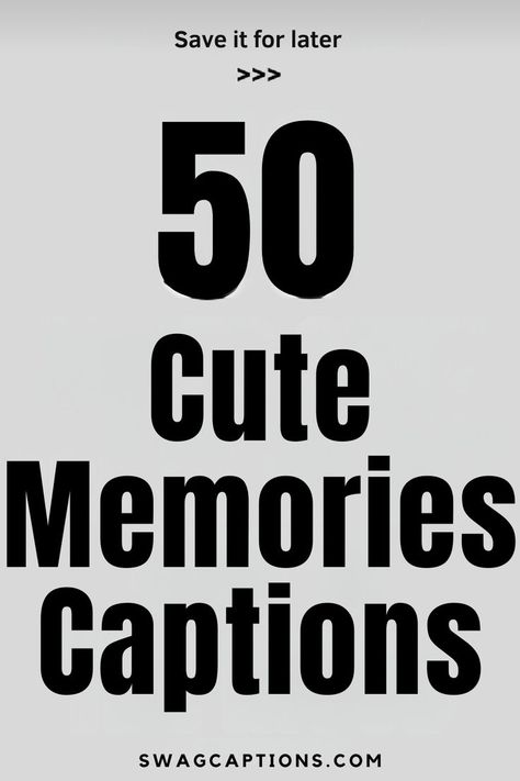 Looking for the perfect captions to match your sweet moments? Check out these cute memories captions for Instagram! Whether it's a fun day with friends, a heartwarming family moment, or a simple snapshot of joy, these captions will capture the magic of your favorite memories. Save now for all your throwback posts and future adventures! Feeling Nostalgic Quotes Memories, Friends Family Captions, Nostalgic Quotes Memories, Throwback Captions Instagram, Memories Captions Instagram, Simple Captions For Instagram, Memories Caption, Nostalgic Quote, Family Captions