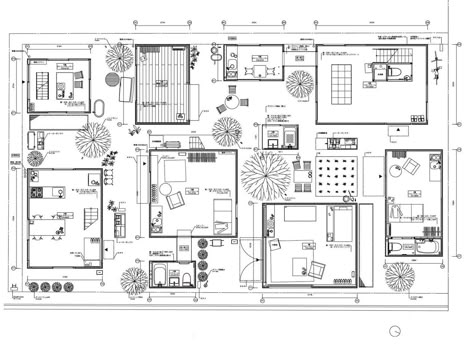 sanaa_moriyama_house_plan Sanaa Architecture, Moriyama House, House Floorplan, Kazuyo Sejima, House Tokyo, Ryue Nishizawa, Entrance Floor, Sou Fujimoto, Plan Drawing